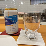 日本ばし さく間 - 酒断ち中をご存知で ２種のオルタナティブ・アルコールをご準備いただいてました（ありがとうございます。）