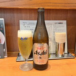 蝋燭屋 - アサヒスーパードライ中瓶550円