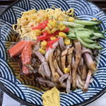 利久庵 - 冷やし中華　800円