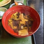 郷土料理ともん - 山菜ときのこのハイブリッドおすまし