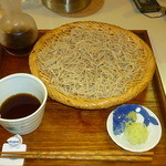 シロクマ食堂 - もりそば（￥７００）2013.8.31