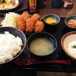 Jinenjo Ryouri Fukufuku Tei - 自然薯牡蠣フライ御膳