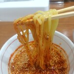 池田麺彩 - 広島つけ麵　麺リフト