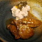 中むら - お通しの牡蠣