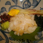 中むら - 網走産ツブ貝の刺身