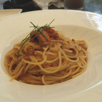 カレス - ランチセットのウニのパスタ