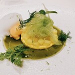 ソンブルイユ TOKYO - マスクメロンのジュレ　ハーブ　バニラ