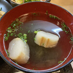 はかりめ じゅん - とろろ昆布のお吸い物