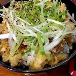 俺の中華たなか家 - 「背脂飯✨」をパチリ♯