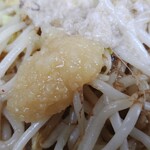 ラーメン東横 - 野菜みそラーメン（無料にんにく＆背脂）