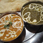 パティヤラパレス - ベジタブルとサグパニール