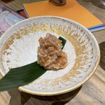 Buran Nyu Sakaba Katsu O To Sakura - 梅水晶　～ナンコツの梅肉和え～