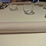 リストランテ カノフィーロ - ２０２３年６月２５日のテーブルセット