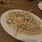 ユニオンサンドヤード - 太麺のトリュフカルボナーラ