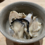 高柿の鮨 - 牡蠣の塩辛