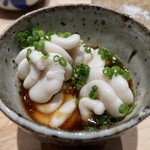 高柿の鮨 - 鱈の白子