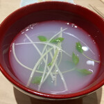高柿の鮨 - 塩汁
