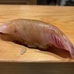 高柿の鮨 - 縞鯵