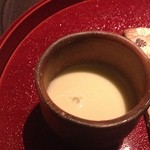 龍吟 - 枝豆のすり流しのアップです