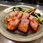 Charcoal-grilled Yonezawa pork loin