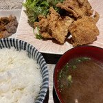 Nikusakaba Nyabu - カリカリ鶏の唐揚げセット