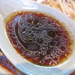 麺や 青雲志 - 秋刀魚そばスープ