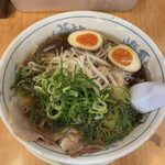 たかばしラーメン - たかばしラーメン(並)(味付玉子トッピング)♪