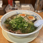 たかばしラーメン - たかばしラーメン(並)(別アングル)♪