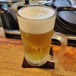 お好み焼き　ニック - 生ビール