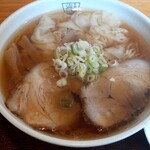 さらしな - 棲みきった醤油スープにホロホロチャーシュー♪