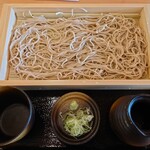 うまい とき家 - 更科せいろそば(800円)(サラダバイキング付)