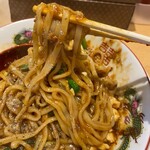 ガリデブチュウ - ★汁なし麻婆麺（辛3・痺1・中太麺・900円税込）半ライス（ランチ無料）★