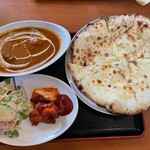 天竺薬膳 北印度料理 みらん - Ｃランチ（チーズナン）