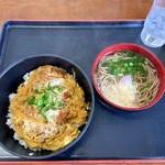 うどん・そば　やま信 - カツ丼セット