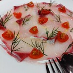 イタリアンバル AMIGO - 鮮魚のカルパッチョ