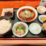 大漁 - 刺身とかれいの煮付け 900