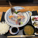 魚源 西舞鶴店 - お刺身定食