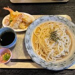 麺ひめ - 天ぷら盛ざる大盛①