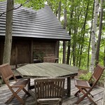 カフェ・ド・ラ ぺ - テラス席