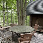 カフェ・ド・ラ ぺ - テラス席