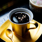 Sabou Yanagian - 金箔コーヒー