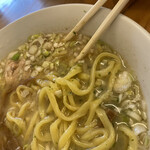 中華そば 馥 - モッチリ太麺。うどんの様な食感