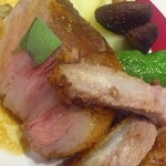 北島亭 - 丁寧に焼かれた豚肉