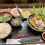 北新地　和平 - お造り定食 1100円