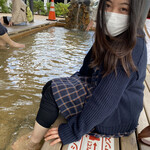 ハーバーズダブル - 駅前の足湯