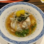 割烹 清風 - お食事：鯛のほぐし身茶漬け