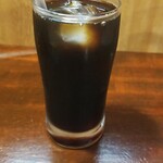 キッチン ブルー グローブ - アイスコーヒーのアップ