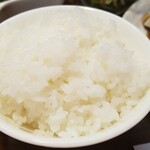 キッチン ブルー グローブ - ご飯大盛りのアップ