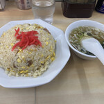 らーめん村 - 前日にチャーハン　めっちゃ美味い。　早い安い美味いの三拍子　町中華最高