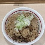 Menya Eguchi - チャーシューの炊き込みご飯　並